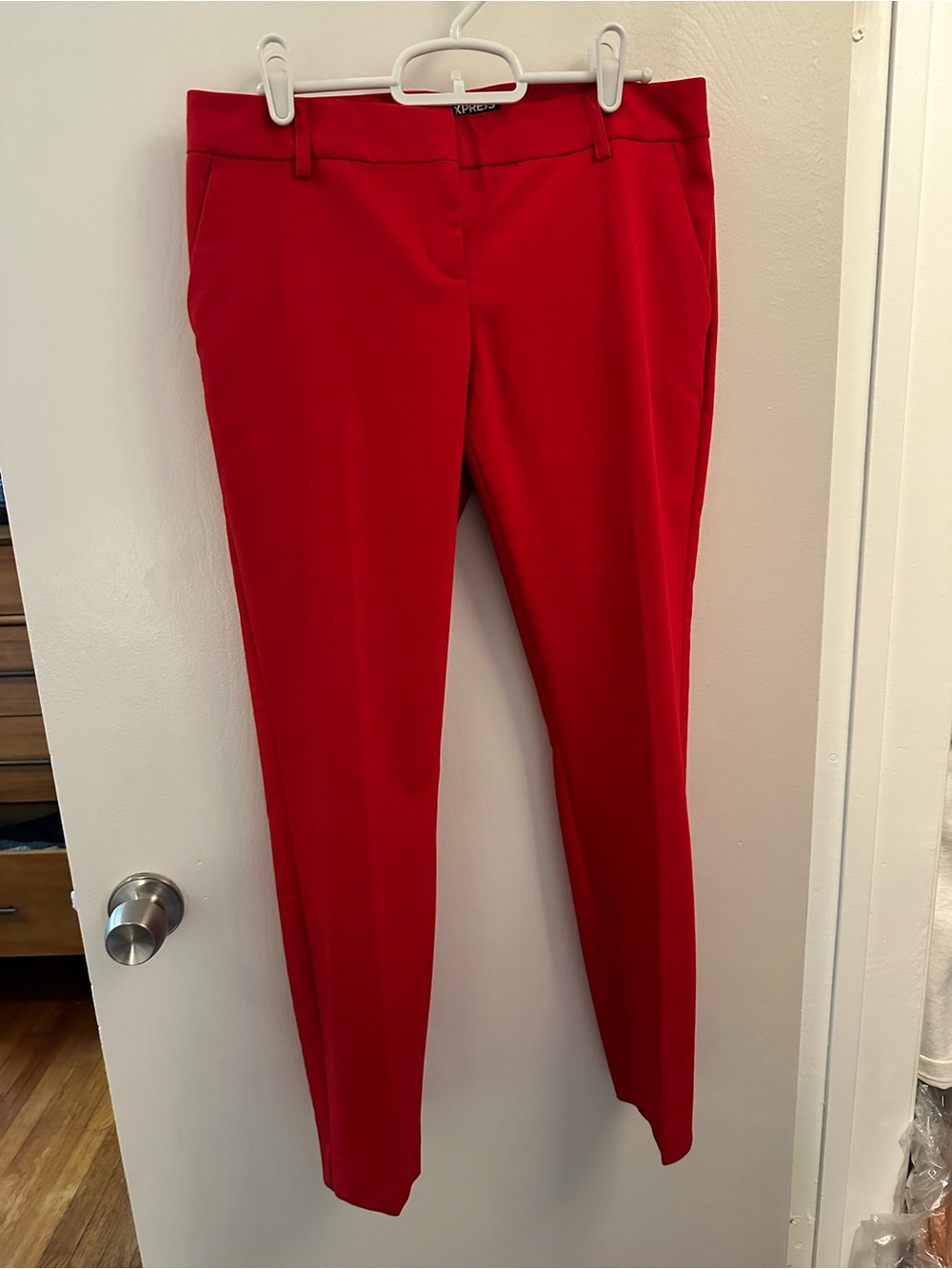 Express Red columnist Dress Pants